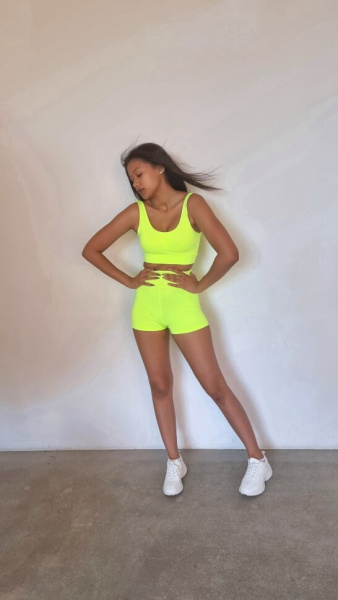 FORSTRONG   Scrunch Neon Yellow